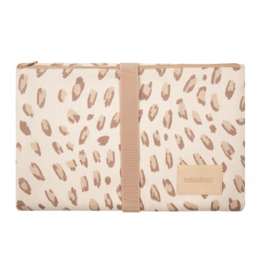 Matelas à langer waterproof Hyde park - Leonie latte