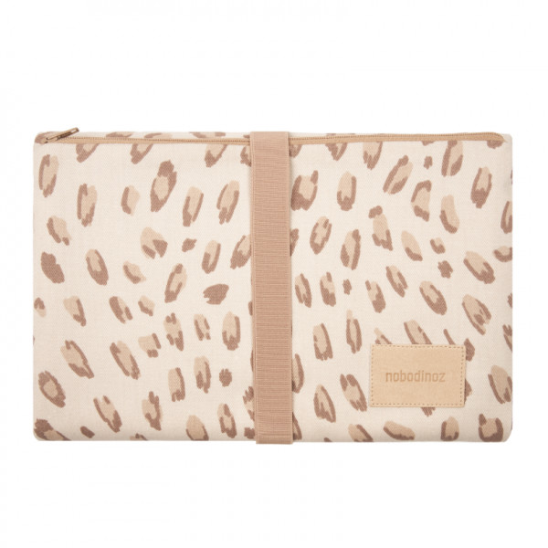 Matelas à langer waterproof Hyde park - Leonie latte