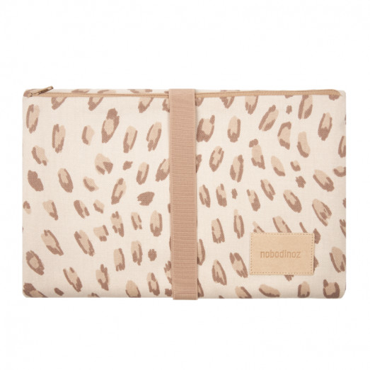 Matelas à langer waterproof Hyde park - Leonie latte