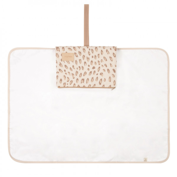 Matelas à langer waterproof Hyde park - Leonie latte