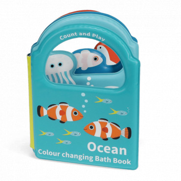 Livre de bain à colorier - Océan