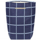 Panier de rangement Vibes - Navy blue windowpane