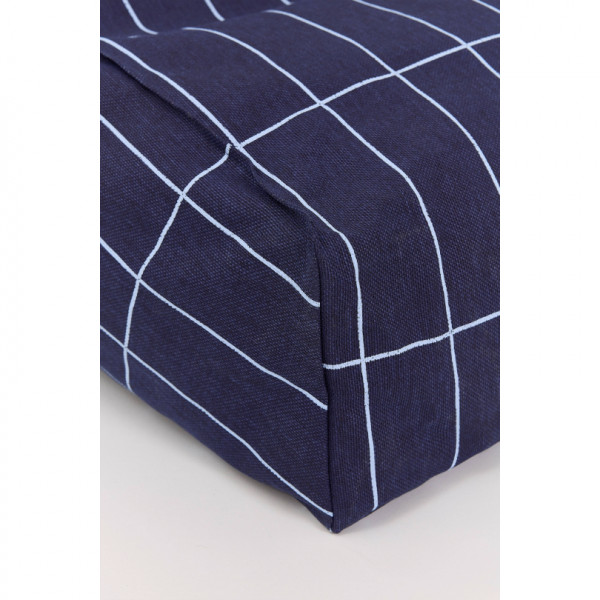 Pouf fauteuil Vibes - Bleu marine