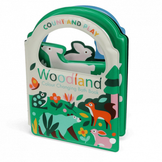 Livre de bain à colorier - Woodland