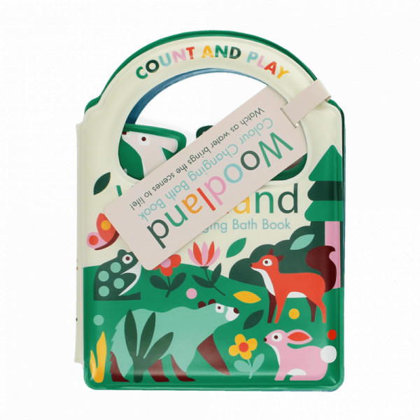 Livre de bain à colorier - Woodland