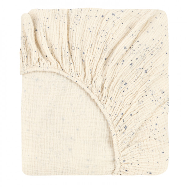 Drap housse 70 x 140 cm Wabi-Sabi - Blue milky way