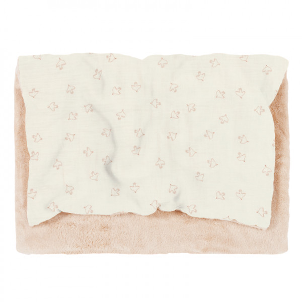 Couverture d'hiver 70 x 100 cm Wabi sabi - Brown hoshi birds