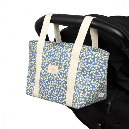 Organisateur de poussette imperméable Opera - Blue yumiko