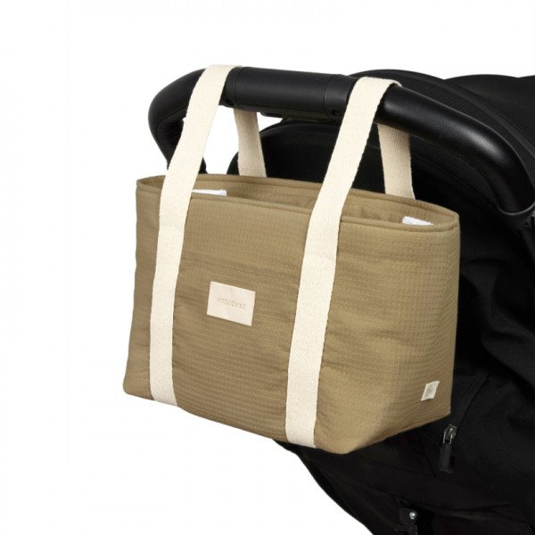 Organiseur de poussette imperméable Opera - Olive green