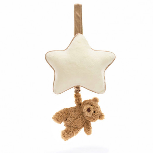 Boite à musique étoile Bashful - Ours Bartholomew