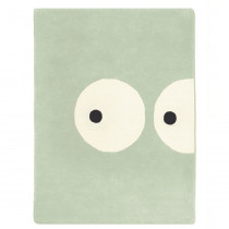 Tapis tufté coton bio - Zoeils vert