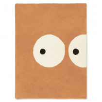 Tapis tufté coton bio - Zoeils moka