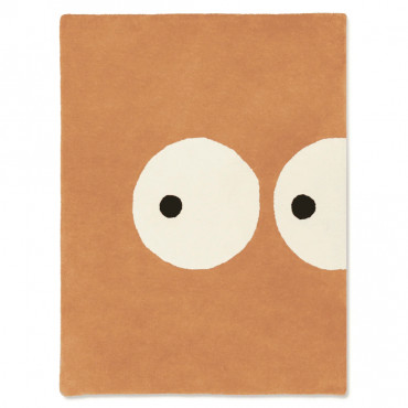 Tapis tufté coton bio - Zoeils moka