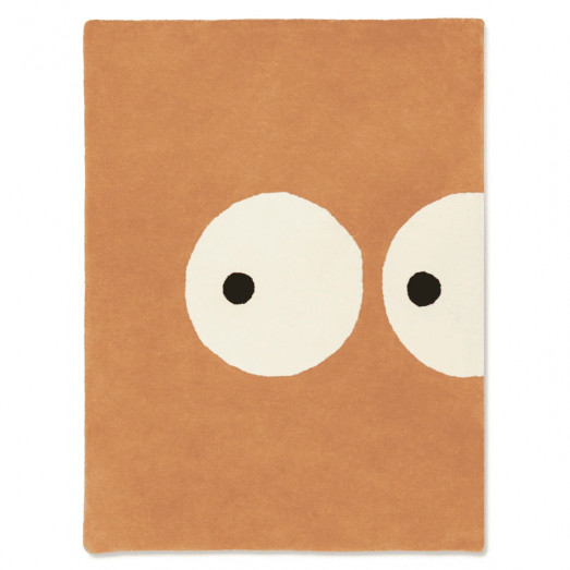 Tapis tufté coton bio - Zoeils moka