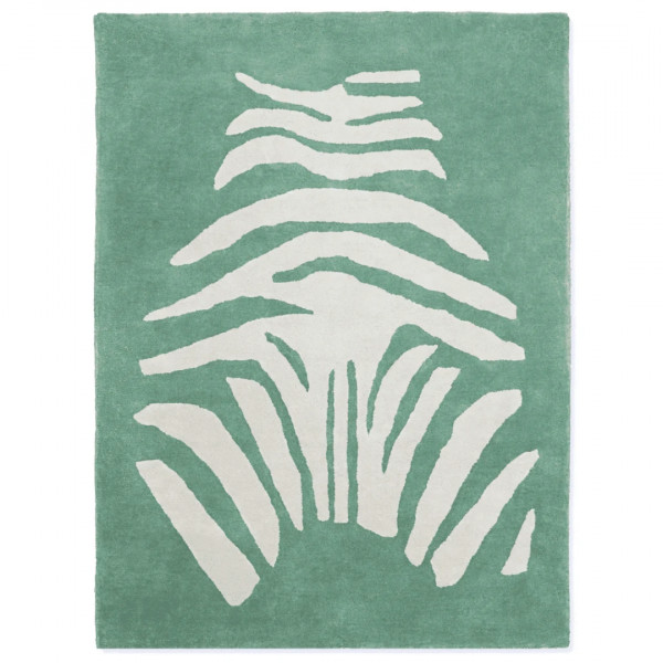 Tapis en coton bio - Forêt beige