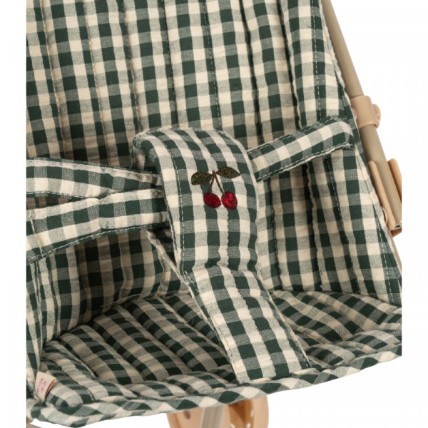 Poussette pour poupée - Smoke pine check