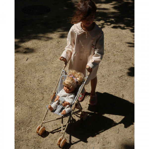 Poussette pour poupée - Smoke pine check