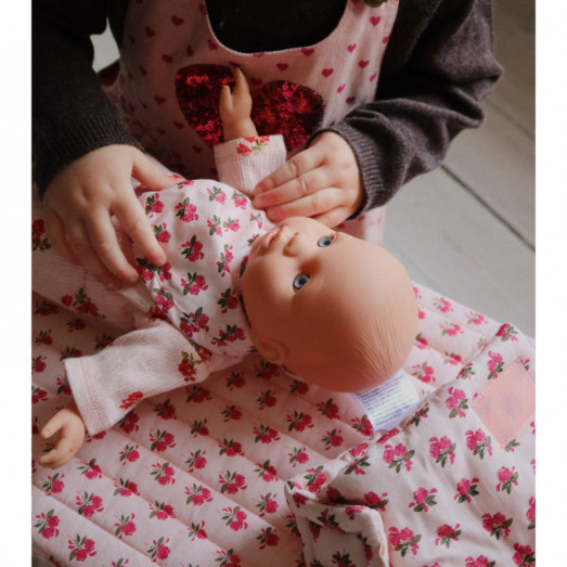 Ensemble de 3 accessoires pour bébé - Rosie rose