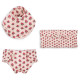 Ensemble de 3 accessoires pour bébé - Rosie rose