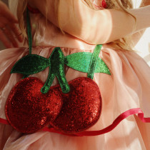 Sac à main paillettes - Cerises