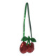 Sac à main paillettes - Cerises