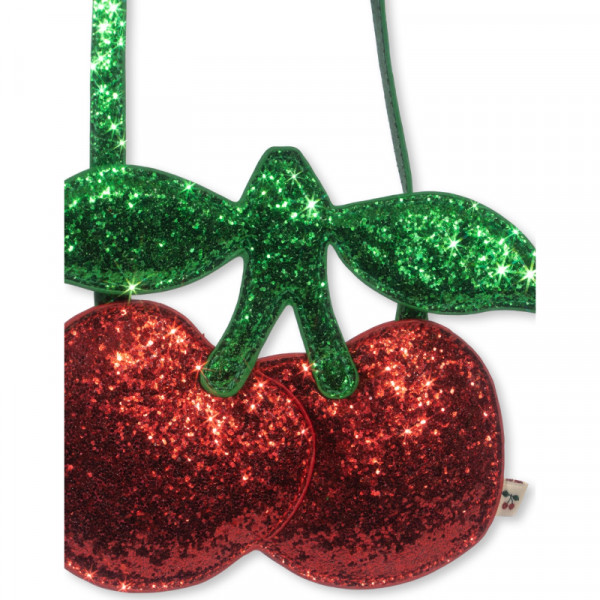 Sac à main paillettes - Cerises