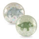 Lot de 2 balles rebondissantes 3D - Dino
