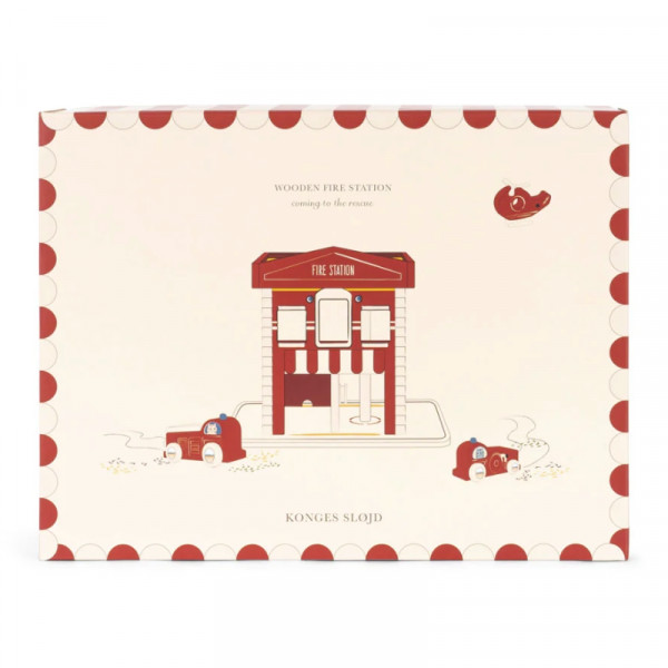 Caserne de pompiers en bois