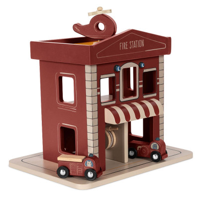 Caserne de pompiers en bois