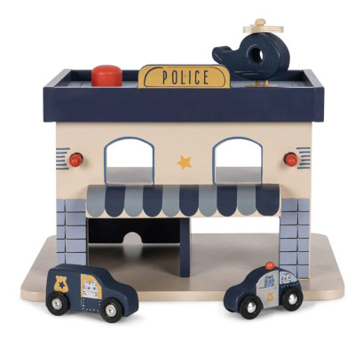 Poste de police en bois