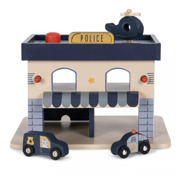 Poste de police en bois