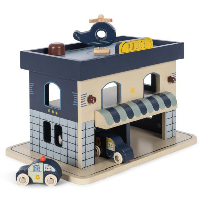 Poste de police en bois