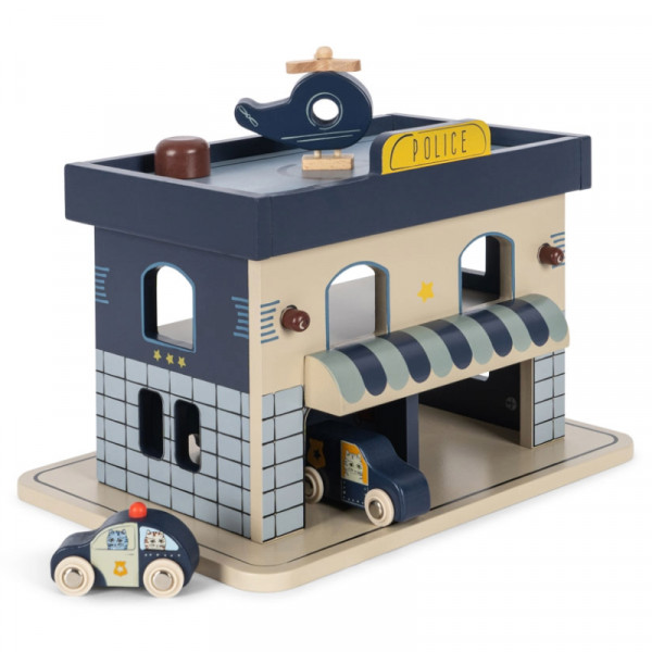 Poste de police en bois