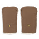 Moufles pour poussette Nohr - Walnut