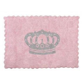 Tapis Couronne - Rose