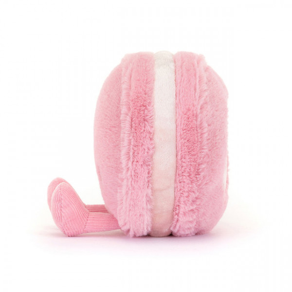 Peluche macaron Mia - Framboise