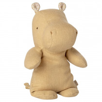 Peluche Safari Friends Hippo - Cream yellow