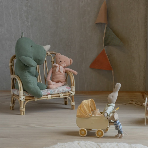 Peluche Safari Friends Rhino - Sage