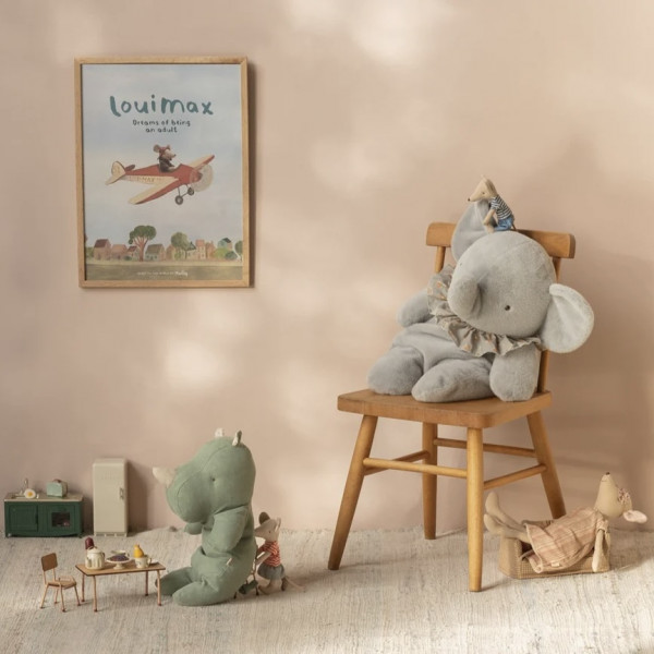 Peluche Safari Friends Rhino - Sage