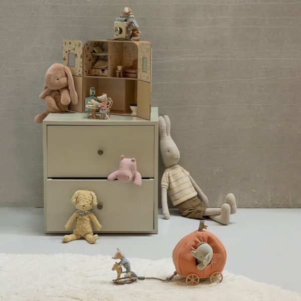 Peluche éléphant Safari Friends - Gris