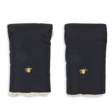 Moufles pour poussette Nohr - Black