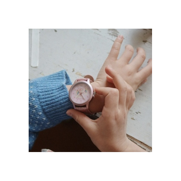 Montre enfant - Plaid pattern