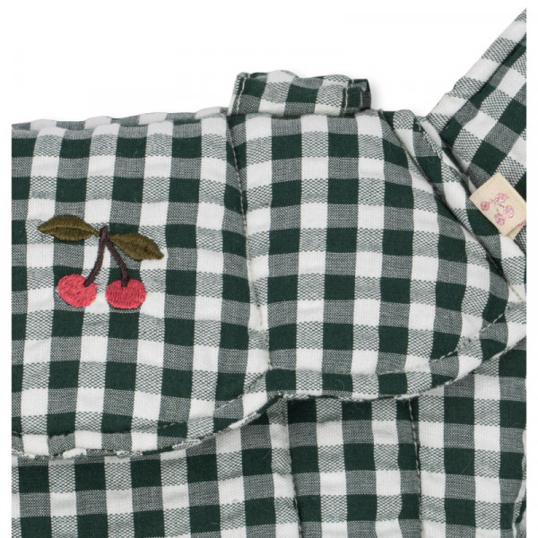 Porte poupée - Green check