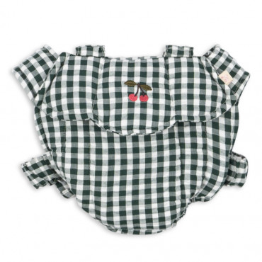 Porte poupée - Green check