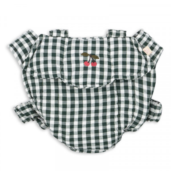 Porte poupée - Green check