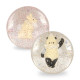 Lot de 2 balles rebondissantes 3D - Bunny & Panda