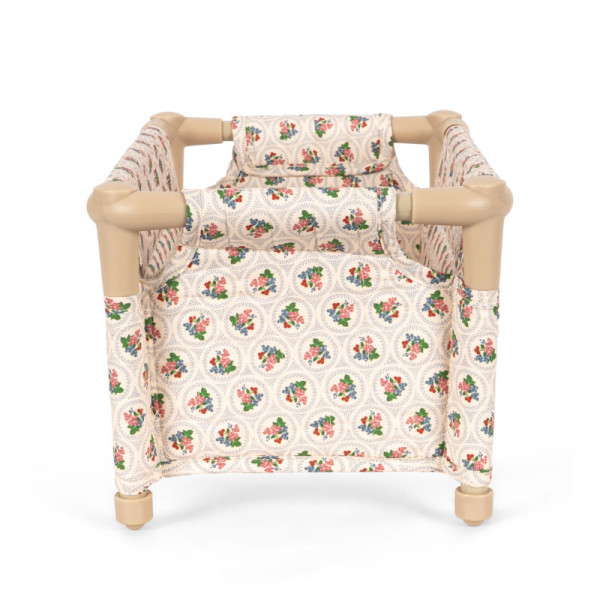 Lit de voyage pour poupée - Verona blue