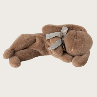 Peluche lapin couché - Soft Brown