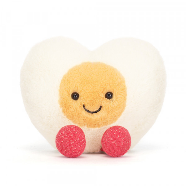 Peluche Amuseable - Coeur oeuf dur