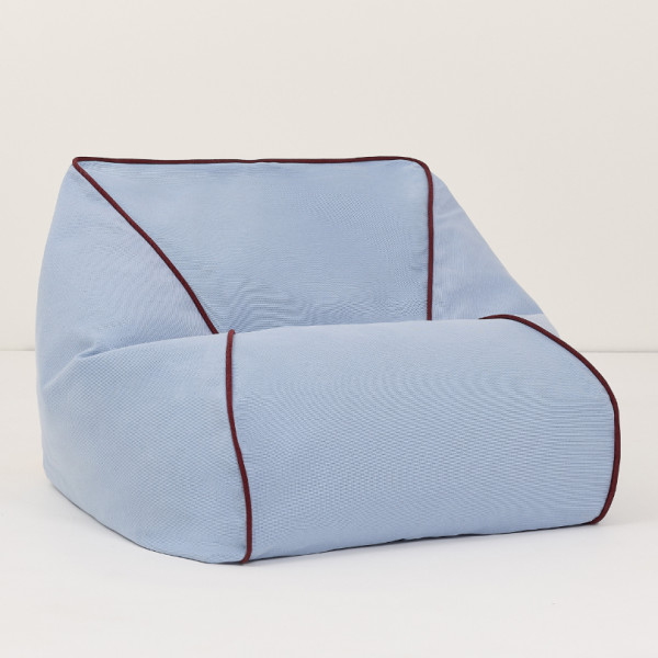 Pouf fauteuil enfant Marlow - Baltic blue